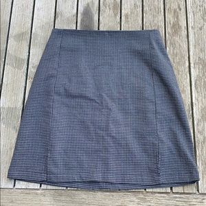 Brandy Melville Cara Miniskirt Blue/Grey